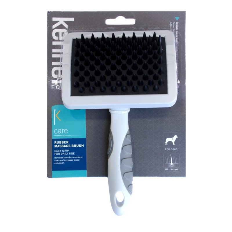 Kennel-szczotka masująca dla psa L