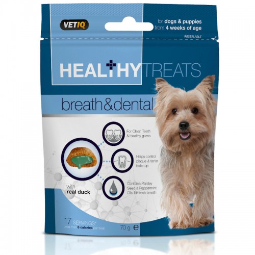 VetiQ- Przysmaki dla psów oddech i zęby 70g