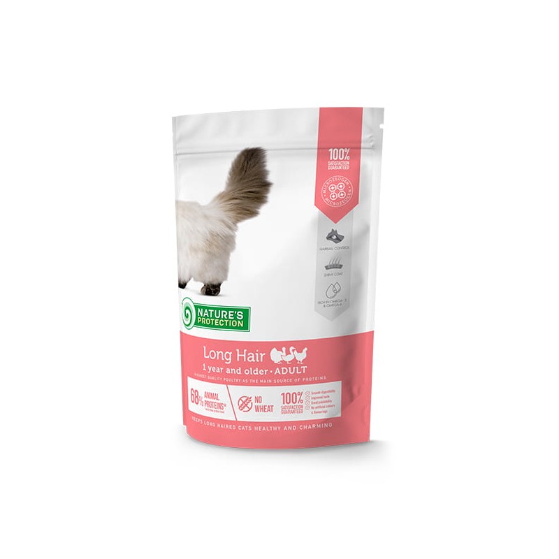 Nature's Protection Long Hair Poultry 400g