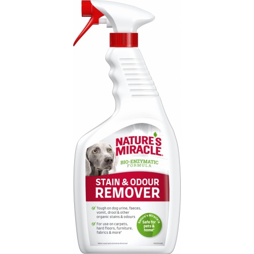 Nature's Miracle Stain Odour remover dog- środek do usuwania codziennych zabrudzeń po psie 709ml lub 946ml (melon)