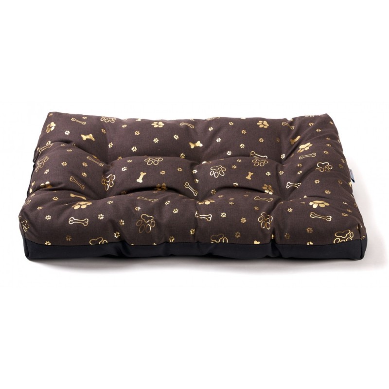 Legowisko 50x70cm- MORO/ZŁOTE ŁAPKI