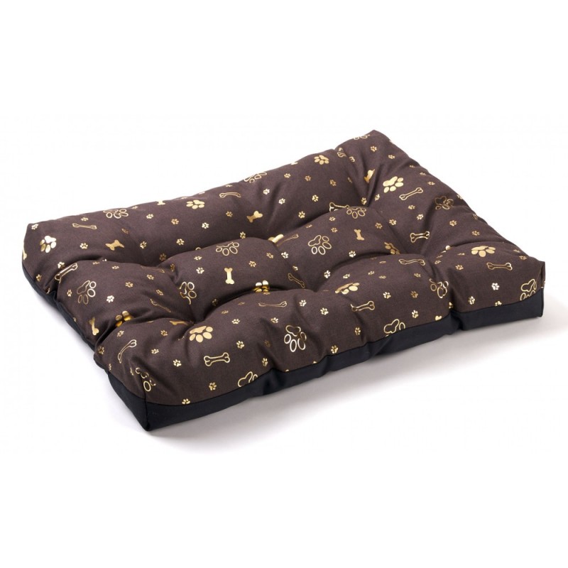 Legowisko 50x70cm- MORO/ZŁOTE ŁAPKI