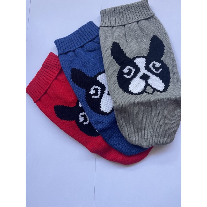 Sweterek dla psa/kota w buldożki- rozmiar 12