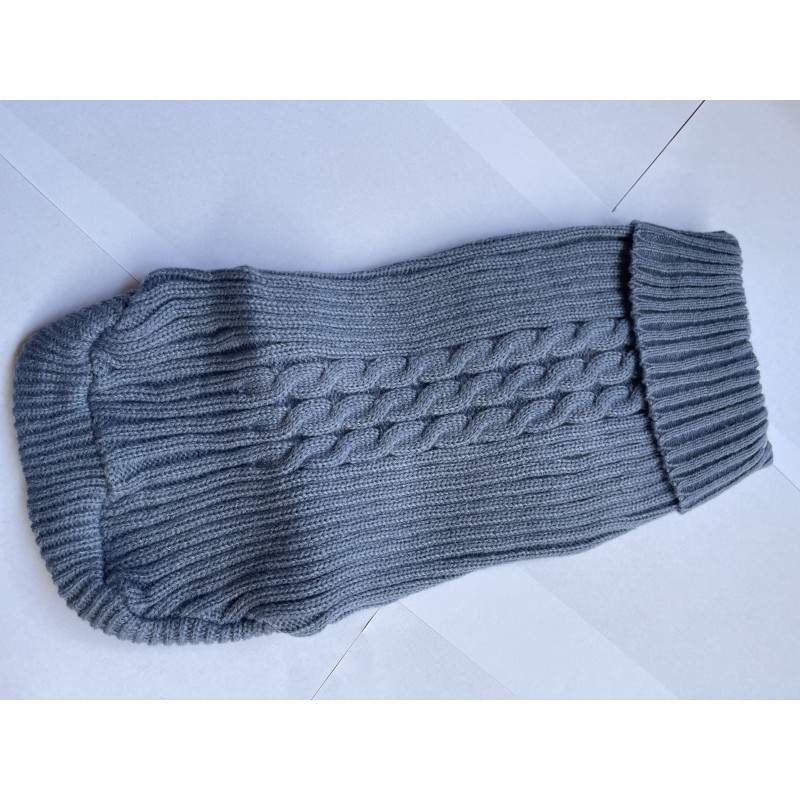 Sweterek/Ubranko z warkoczem- rozmiar 14