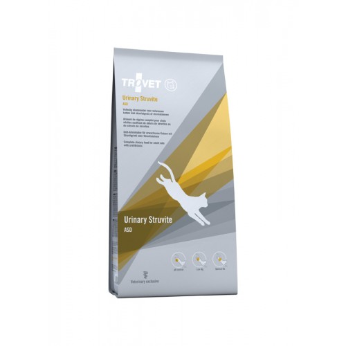 TROVET ASD URINARY SUCHA KARMA DLA KOTÓW Z PROBLEMAMI DRÓG MOCZOWYCH  KARMA NA WAGĘ 1 KG