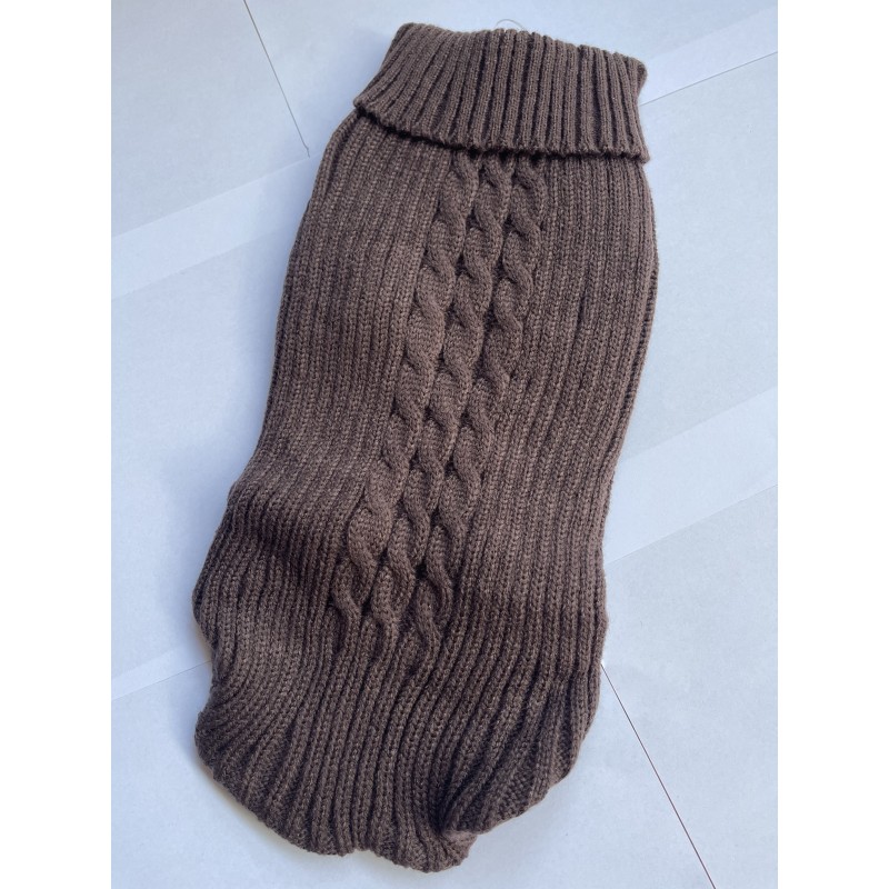 Sweterek/Ubranko z warkoczem- rozmiar 10