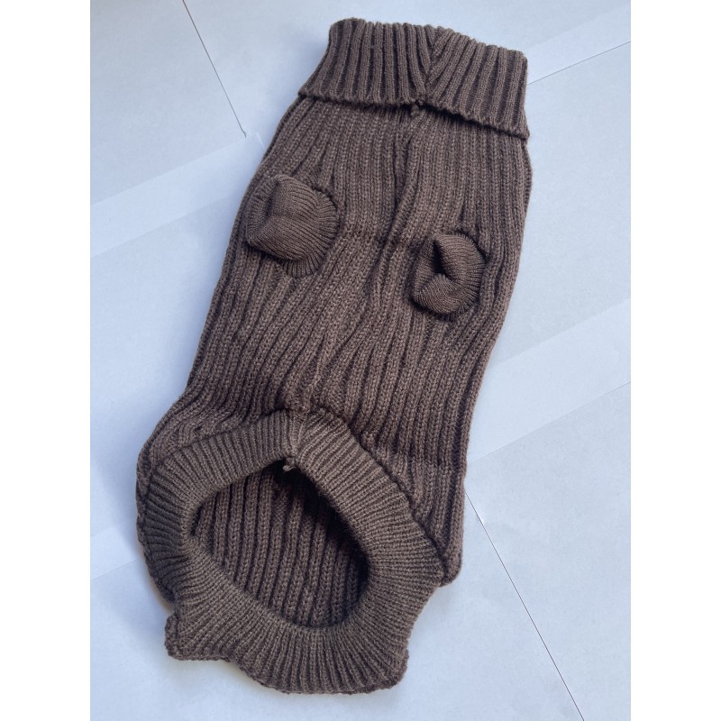 Sweterek/Ubranko z warkoczem- rozmiar 10