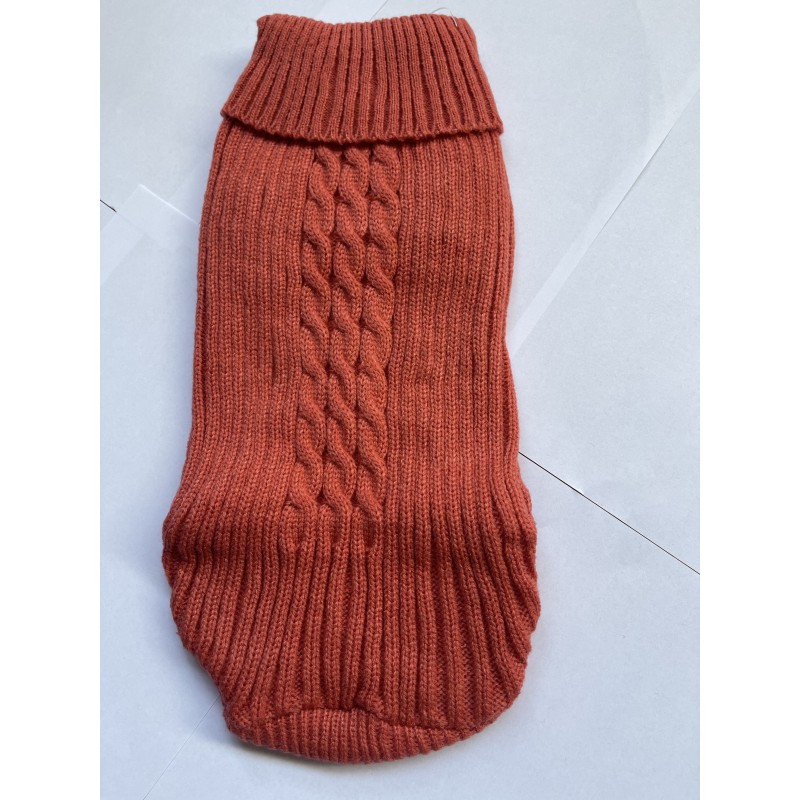 Sweterek/Ubranko z warkoczem- rozmiar 10