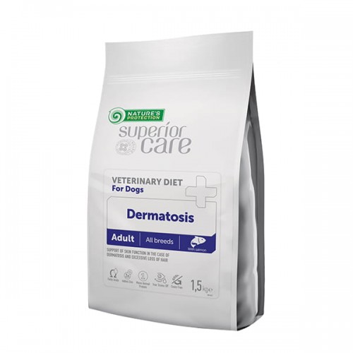 Nature's Protection Superior Care Veterinary Diet Dermatosis Salmon Adult All Breed 1,5kgs
