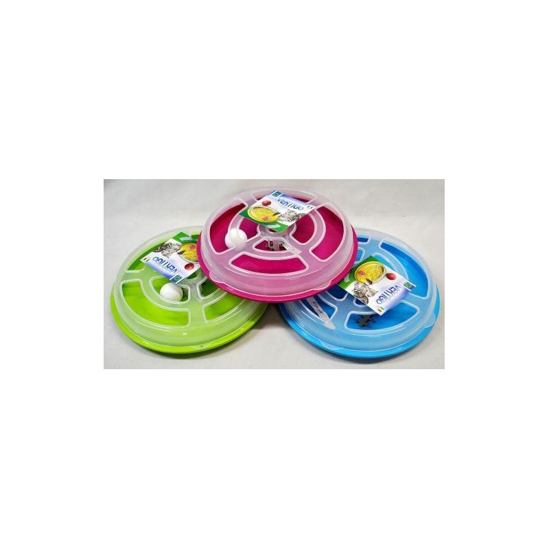 Zabawka gonitwa za piłką dla kotka