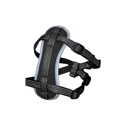 Szelki z odblaskiem podszyte miękkim pasem- 2,5cmx70-90cm