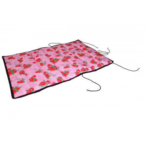 Mata dla psa- róże 90x60cm