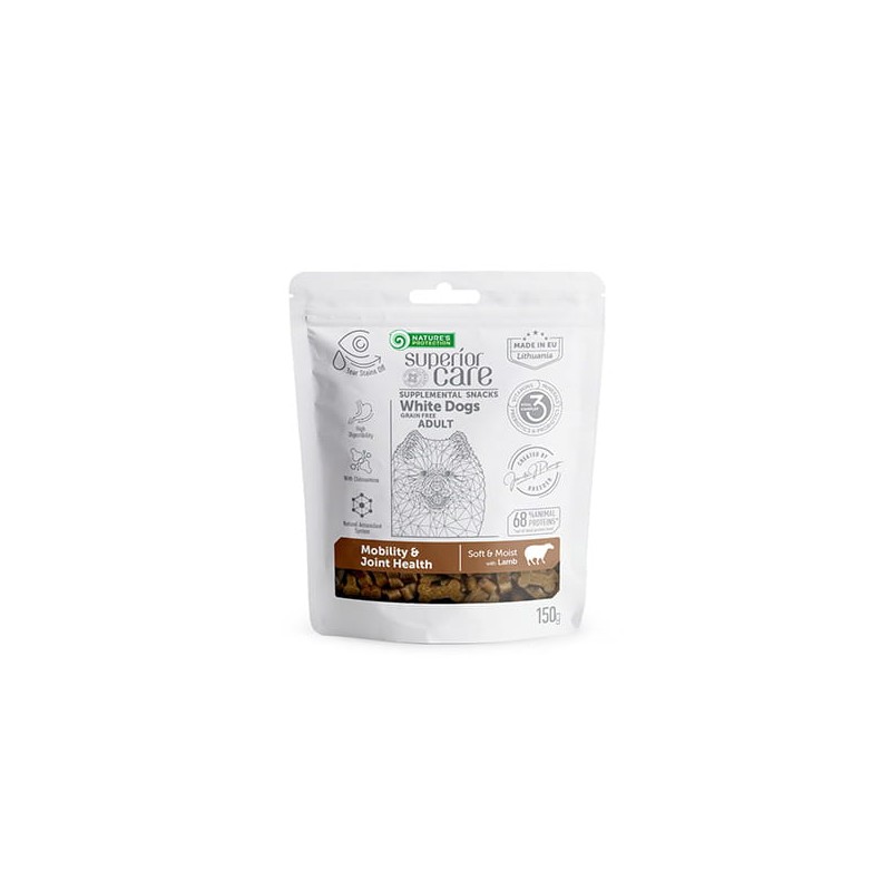 NATURE`S PROTECTION SUPERIOR CARE WHITE DOGS- PRZYSMAK DLA BIAŁYCH PSÓW 150G