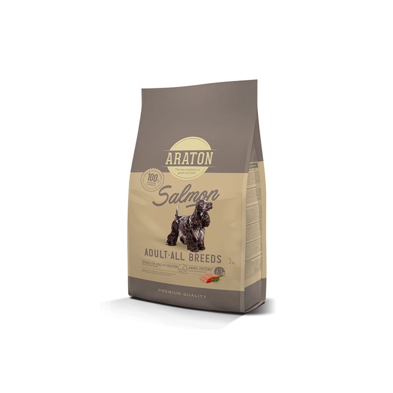 ARATON Dog Adult Salmon & Rice
