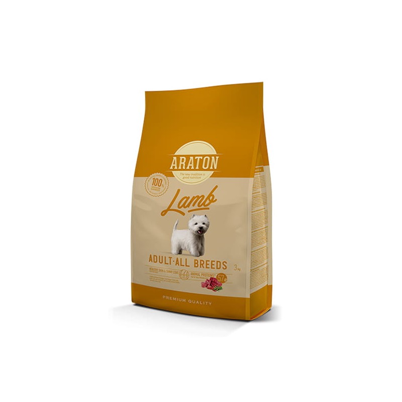 ARATON Dog Adult Lamb & Rice