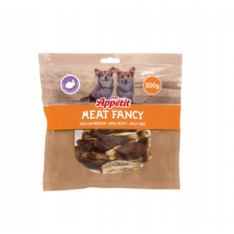 UCHO KRÓLICZE NADZIEWANE MIĘSEM Z KRÓLIKA 1 SZTUKA