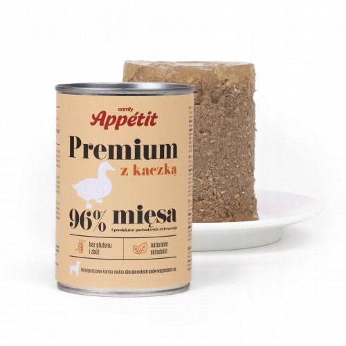 COMFY APPETIT PREMIUM KARMA MOKRA DLA DOROSŁYCH PSÓW PUSZKA 400G
