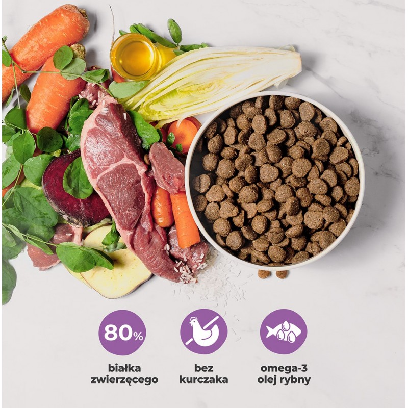 COMFY APPETIT VITA MINI LAMB 8 KG KARMA SUCHA PIES DOROSŁY MAŁA RASA