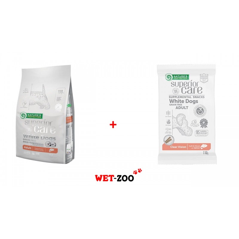 WHITE DOGS GRAIN FREE SALMON SMALL BREEDS