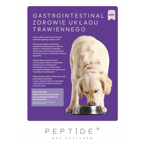 GASTROINTESTINAL ZDROWY UKŁAD POKARMOWY KARMA PEŁNOPORCJOWA DLA DOROSŁYCH PSÓW 100% HYDROLIZOWANY INDYK 1,5/10KG