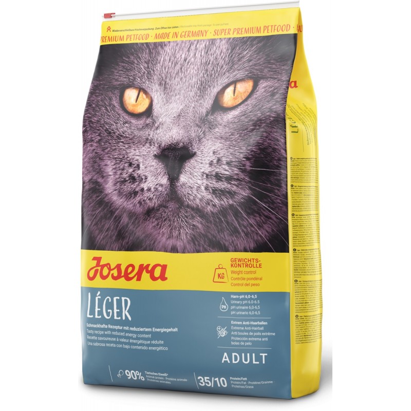 JOSERA LEGER KARMA SUCHA DLA DOROSŁYCH KOTÓW Z NADWAGĄ 2KG