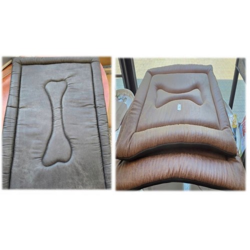 LEGOWISKO PŁASKIE MATERAC DLA PSA Z EKO-SKÓRY ROZMIAR XL 73X51CM