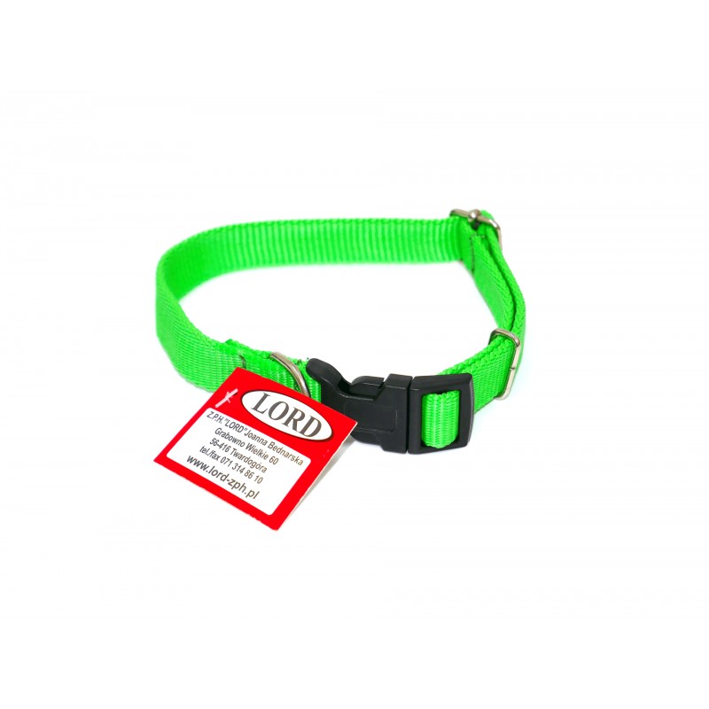OBROŻA Z TAŚMY TUNELOWEJ ZATRZASKOWA 16MM/40CM JASNOZIELONA