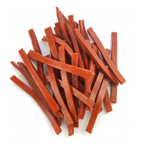 PRZYSMAK DLA PSA MIĘKKIE PASKI Z JAGNIĘCINY OPAKOWANIE 500G NAGRODA