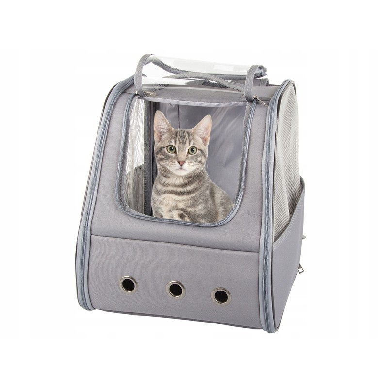 PLECAK TRANSPORTER DLA PSA KOTA SZARY L/XL 32CM x 37CM x 28CM