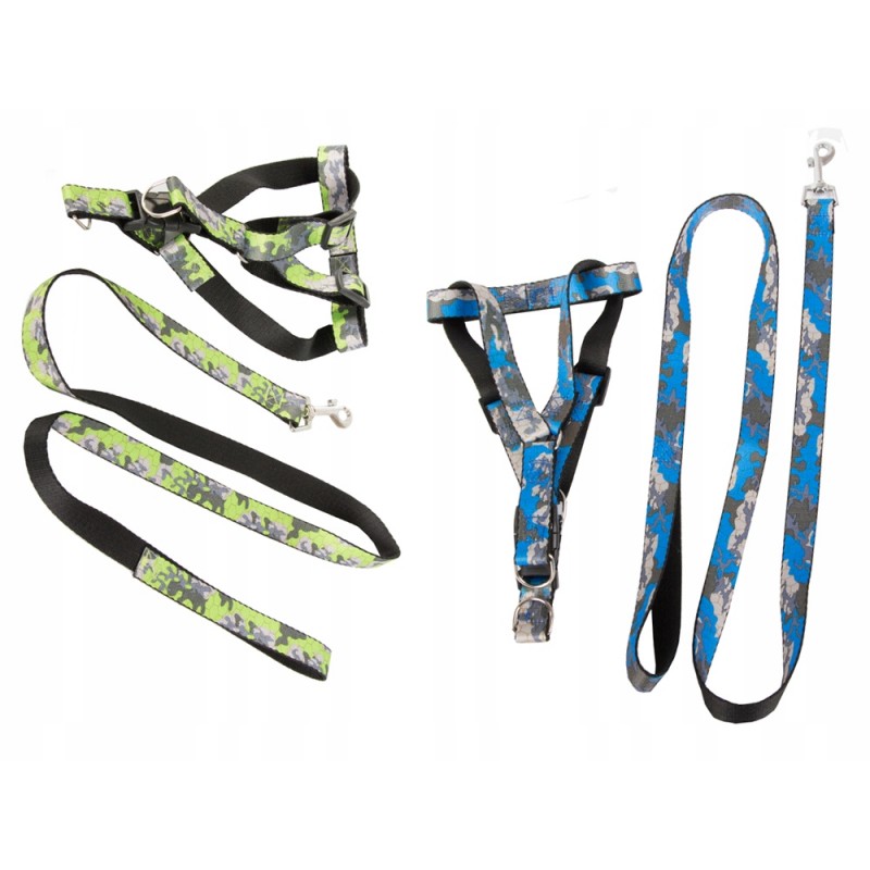 SMYCZ Z SZELKAMI SZELKI SPACEROWE DLA PSA KOTA REGULOWANE  WYGODNE