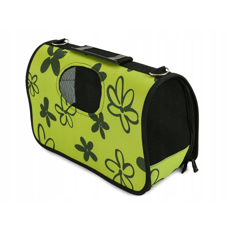 TORBA TRANSPORTOWA DLA ZWIERZĄT ZIELONA ROZMIAR L  45cmx 26cmx20cm