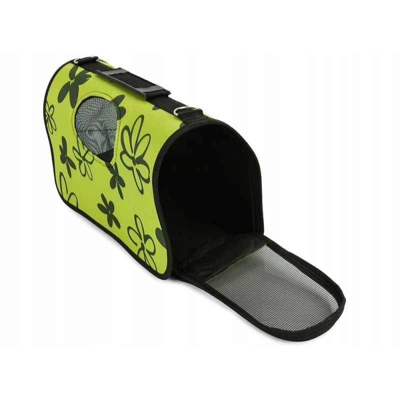 TORBA TRANSPORTOWA DLA ZWIERZĄT ZIELONA ROZMIAR L  45cmx 26cmx20cm