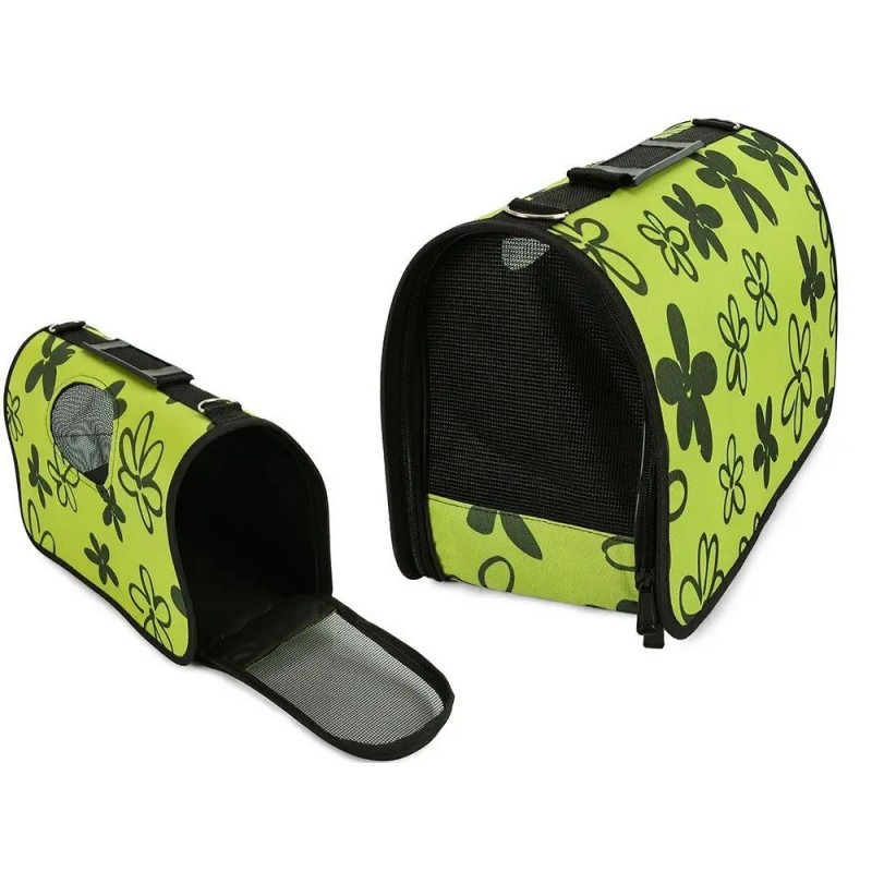 TORBA TRANSPORTOWA DLA ZWIERZĄT ZIELONA ROZMIAR L  45cmx 26cmx20cm