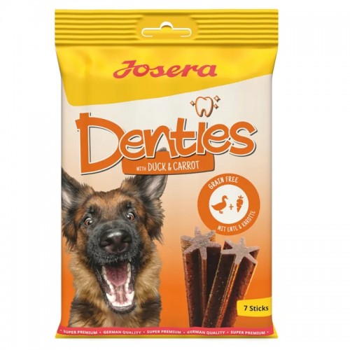 PRZYSMAK DENTYSTYCZNY DENTAL STICKS DLA PSÓW KACZKA Z MARCHEWKĄ 180G 7 SZT