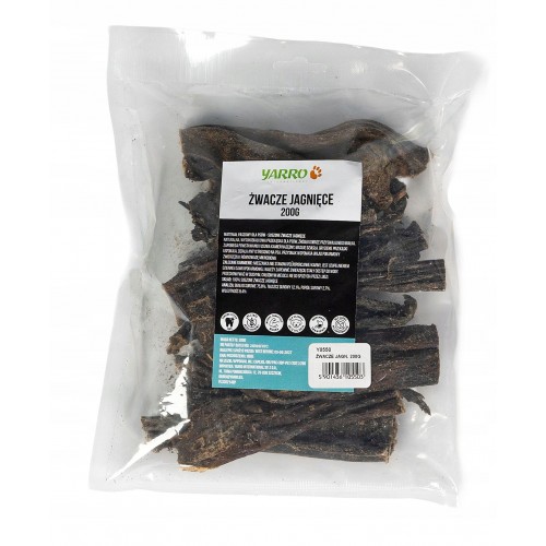 NATURALNY GRYZAK DLA PSA SUSZONE ŻWACZE JAGNIĘCE OPAKOWANIE 100/200G