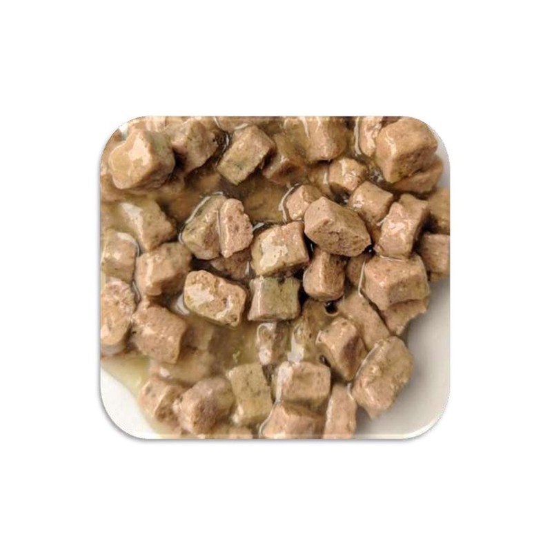 NATURES PROTECTION MOKRA KARMA DLA KOTÓW ŁOSOŚ&PSTRĄG STERYLIZOWANY SASZETKA 85G