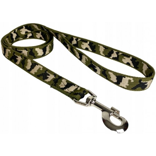 SMYCZ Z TAŚMY DLA PSA WZÓR MORO DŁUGOŚĆ 125CM SZEROKOŚĆ 25MM