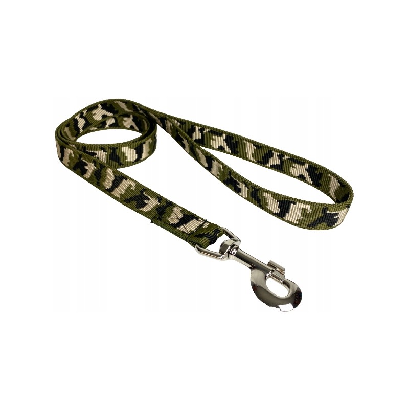 SMYCZ Z TAŚMY DLA PSA WZÓR MORO DŁUGOŚĆ 125CM SZEROKOŚĆ 25MM