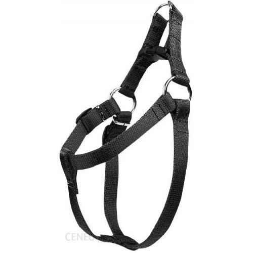 SZELKI DLA PSA SPINANE U GÓRY CZARNE MAX.OBWÓD 85CM SZEROKOŚĆ TAŚMY 2,5CM