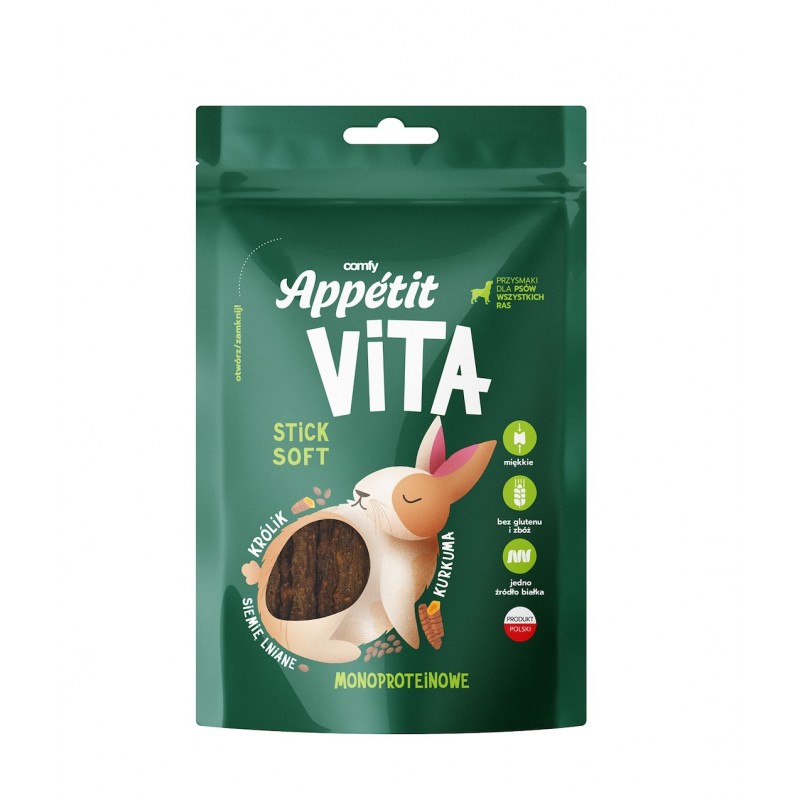 COMFY APPETIT VITA KOSTKA DUŻA KRÓLIK 80G