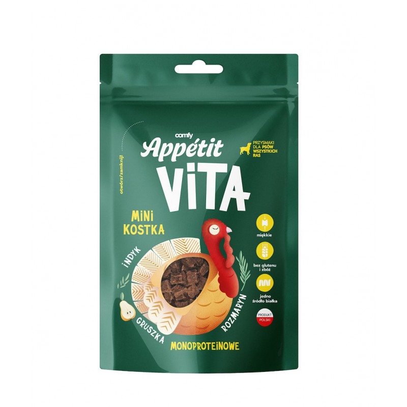 COMFY APPETIT VITA KOSTKA MINI INDYK 80G