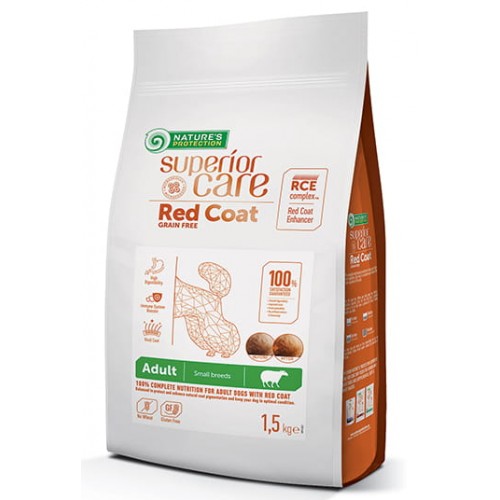NP SC Red Coat Grain Free Lamb & Krill Adult Small Breeds 1,5 kg