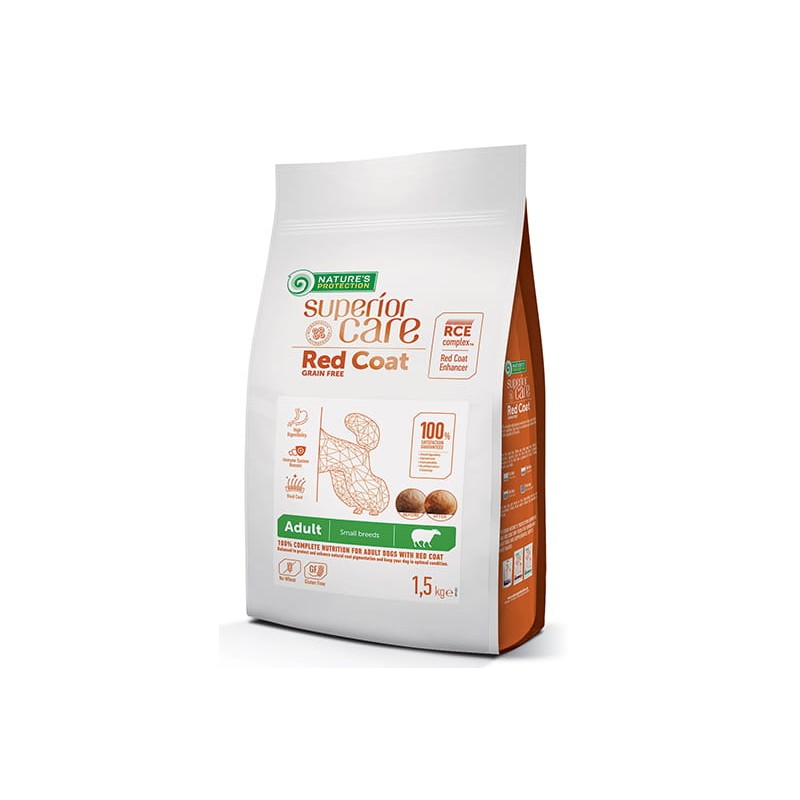 NP SC Red Coat Grain Free Lamb & Krill Adult Small Breeds 1,5 kg