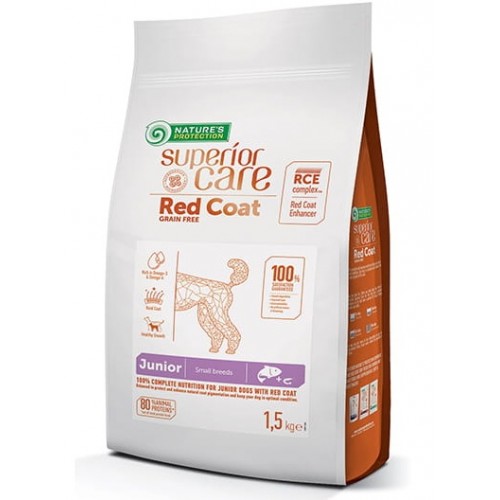 Nature's Protection Superior Care Red Coat Grain Free Salmon Junior