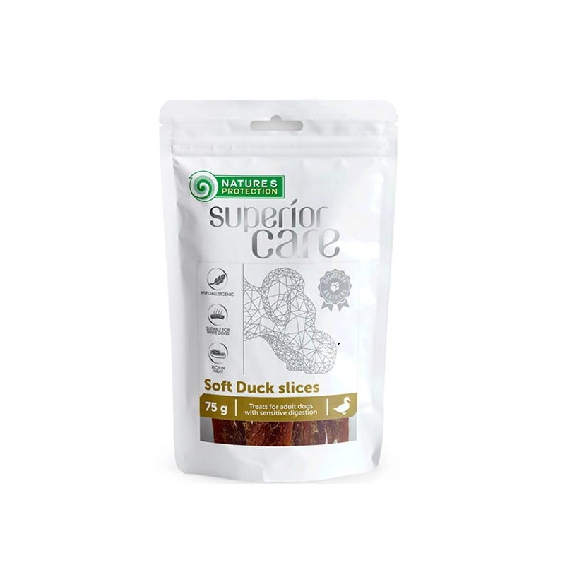 Delikatne kawałki kaczki NATURE'S PROTECTION SUPERIOR CARE 75 G