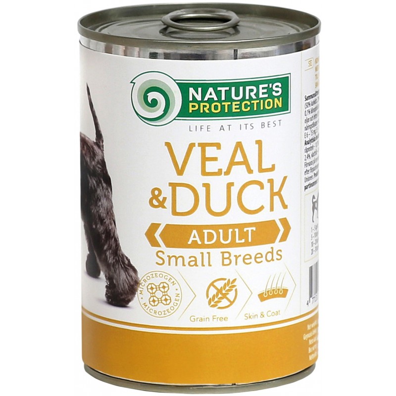 Nature’s Protection Veal & Duck Adult Small Breed 400g