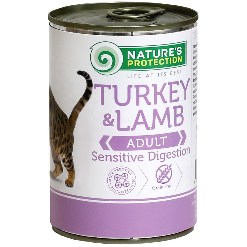 Nature’s Protection Sensitive Turkey & Lamb 400g